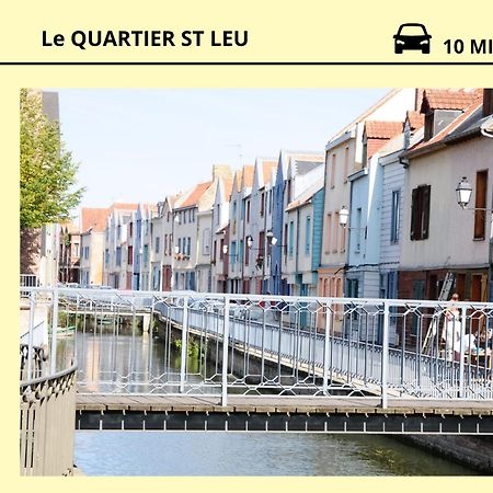 Dewailly, 2 Chambres, 3 Lits, Elegant, 700M Centre Ville Amiens Bagian luar foto