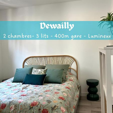 Dewailly, 2 Chambres, 3 Lits, Elegant, 700M Centre Ville Amiens Bagian luar foto