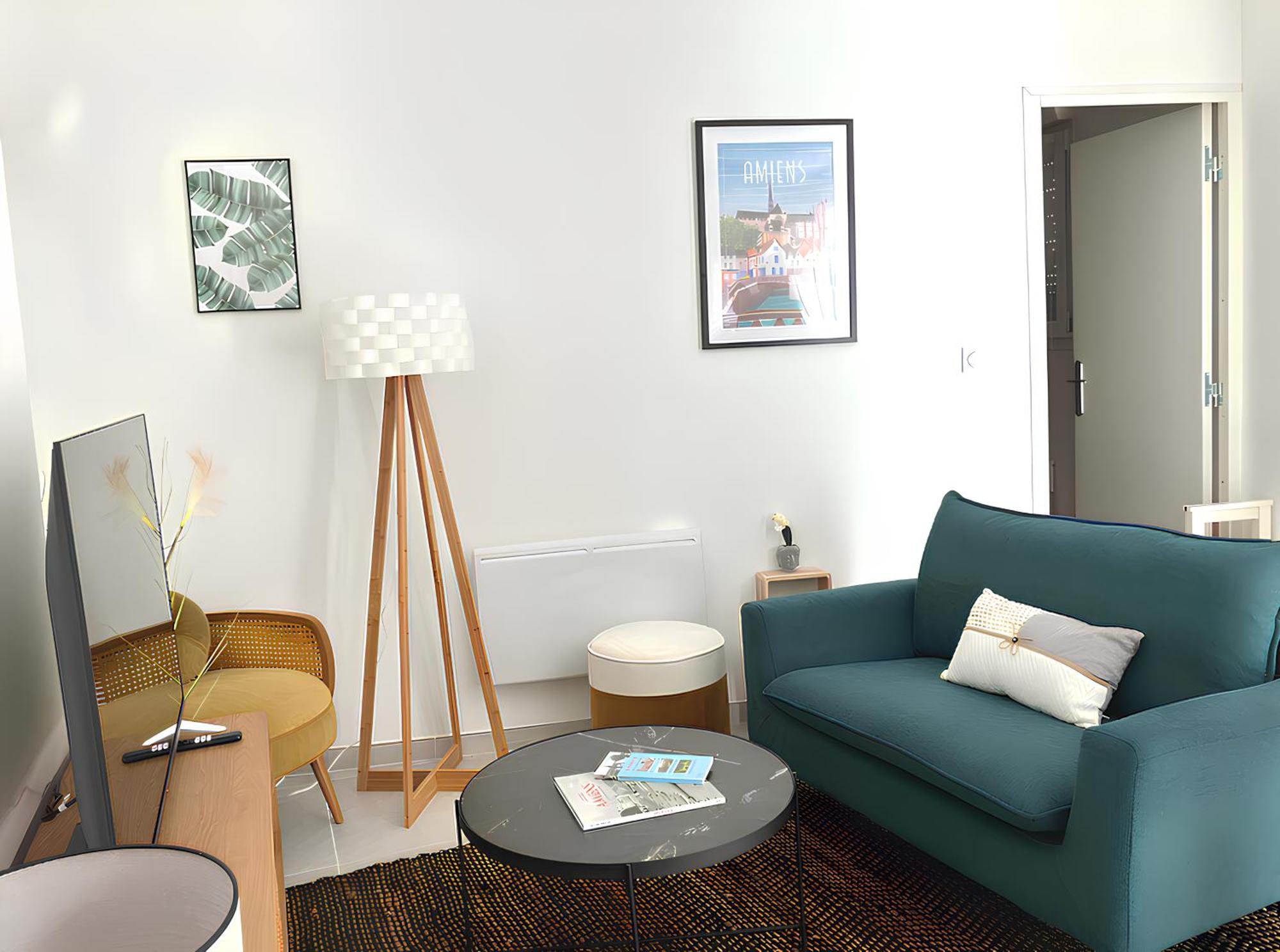 Dewailly, 2 Chambres, 3 Lits, Elegant, 700M Centre Ville Amiens Bagian luar foto